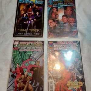 Star Trek Vintage Comic Book  Lot Malibu Sun Deep Space Nine 1993 Marvel Comics